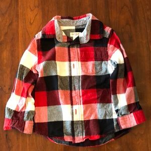 **Like New** Cat & Jack Toddler Flannel